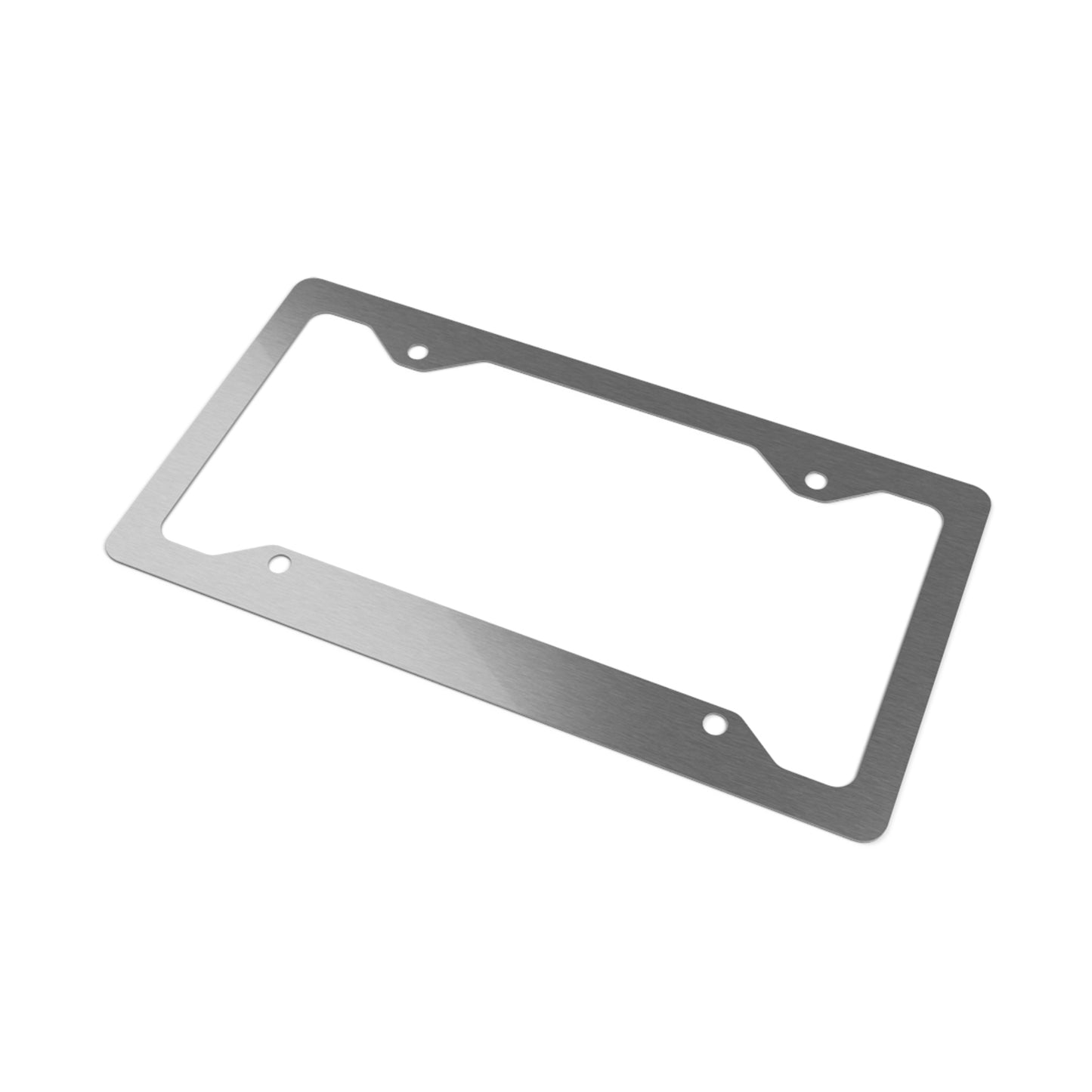 black circle license plate frame