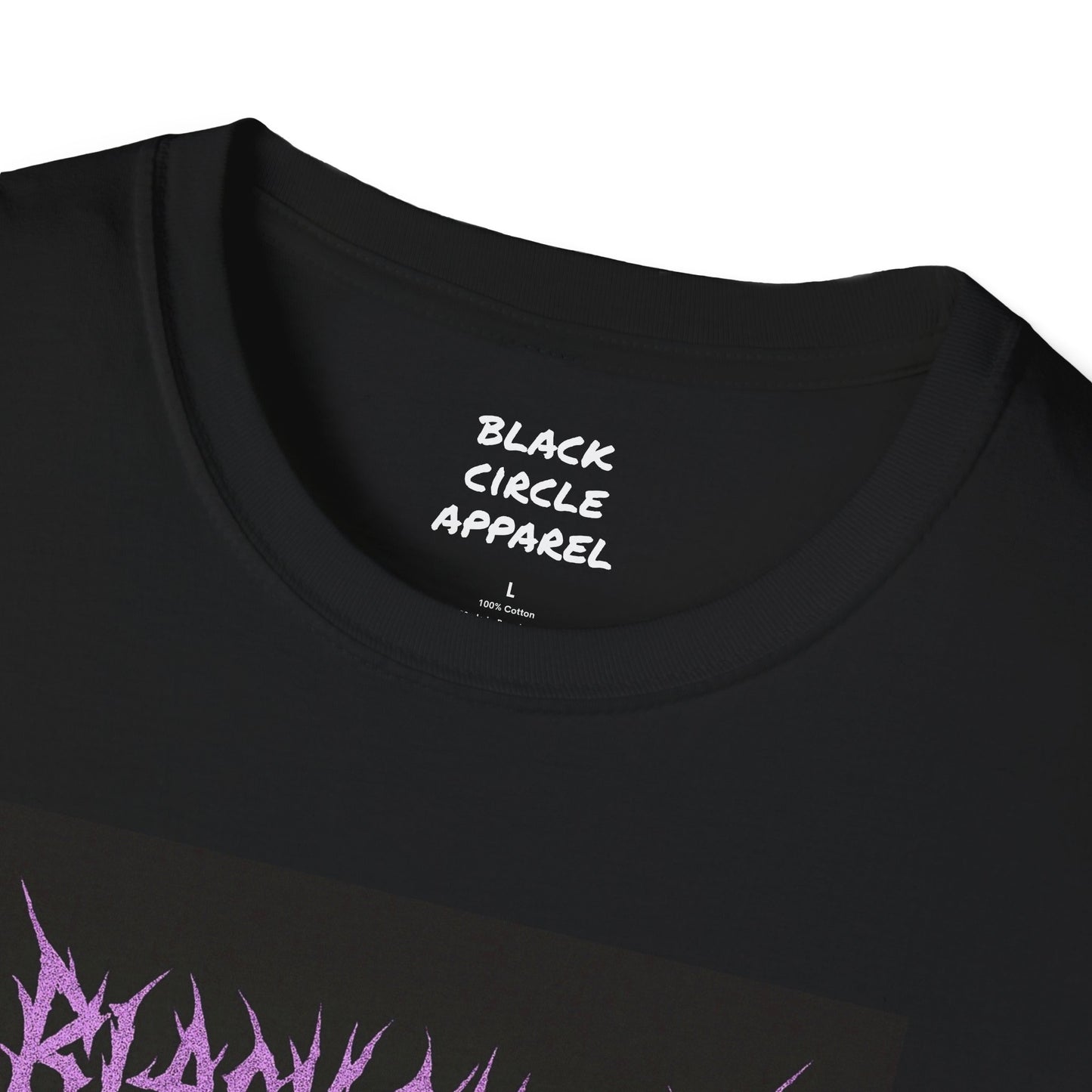 Black Circle Graphic T-Shirt