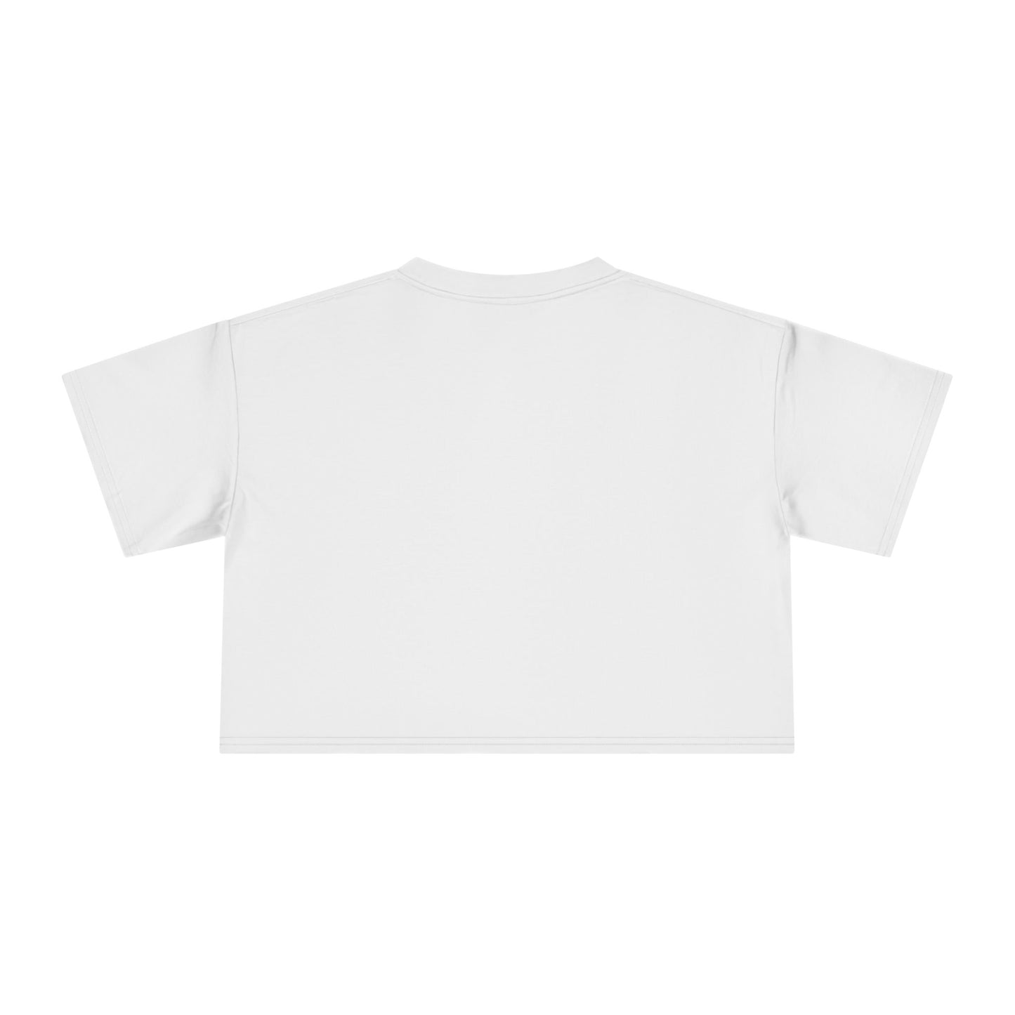 Black Circle Crop Tee T-Shirt for Women