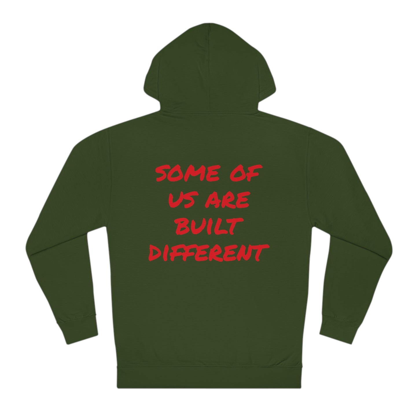 Built different black circle drift - hoodie