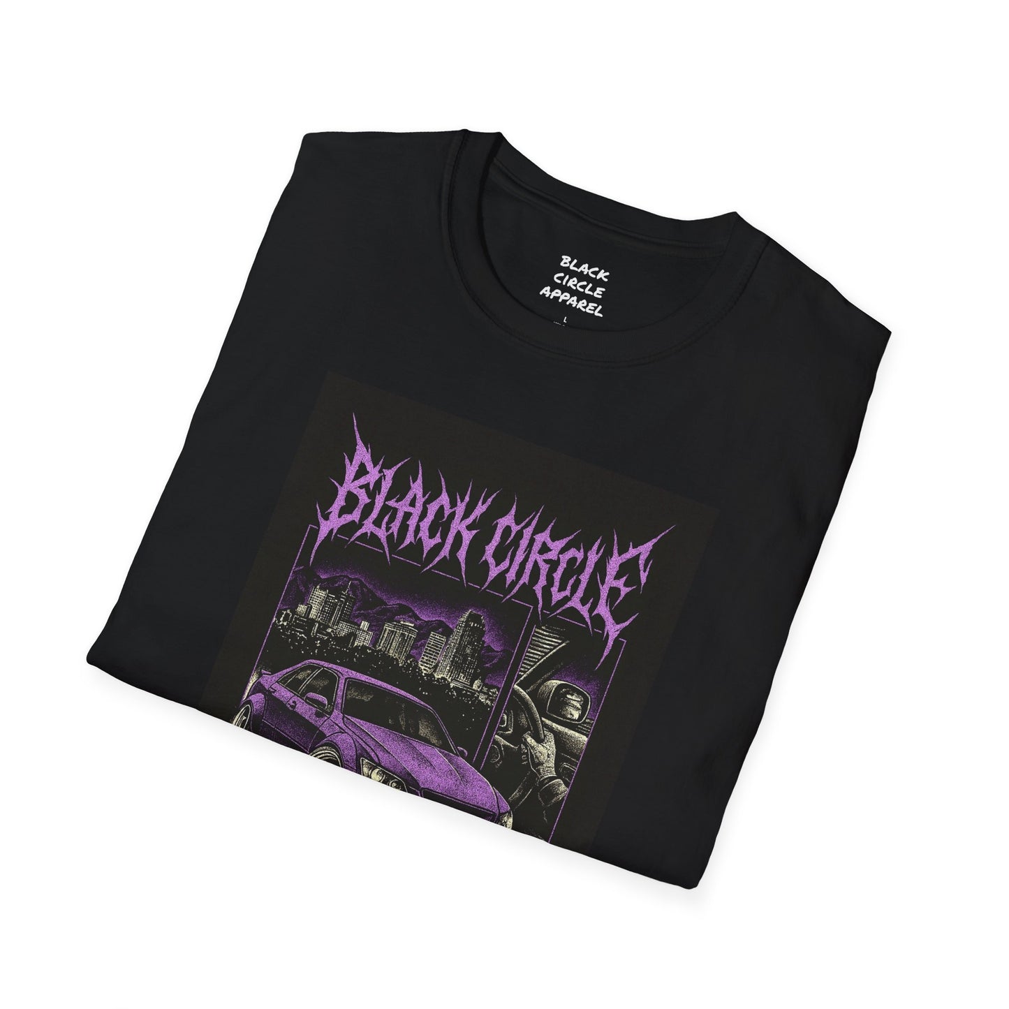 Black Circle Graphic T-Shirt
