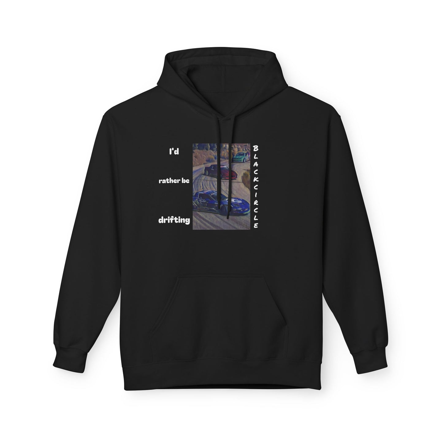 I'd rather be drifting Softstyle Fleece Hoodie