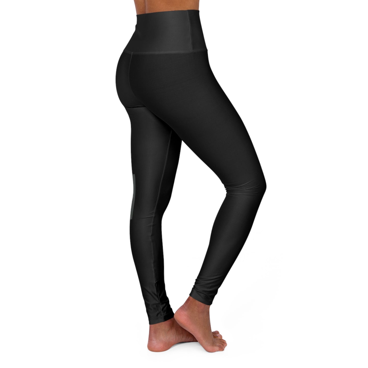 Black circle jeep High Yoga Leggings (AOP)