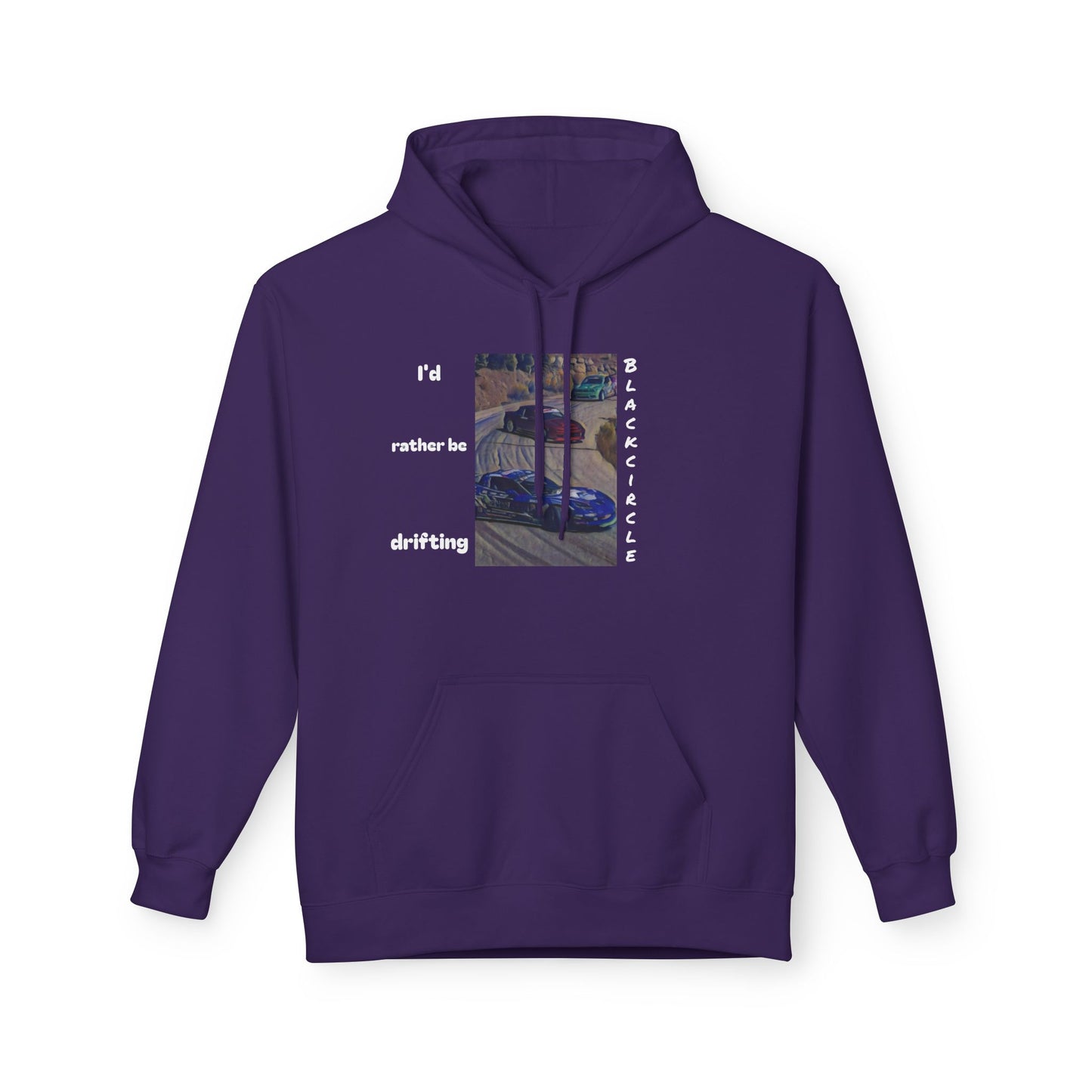 I'd rather be drifting Softstyle Fleece Hoodie