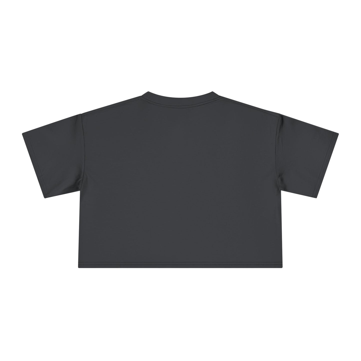 Black Circle Crop Tee T-Shirt for Women