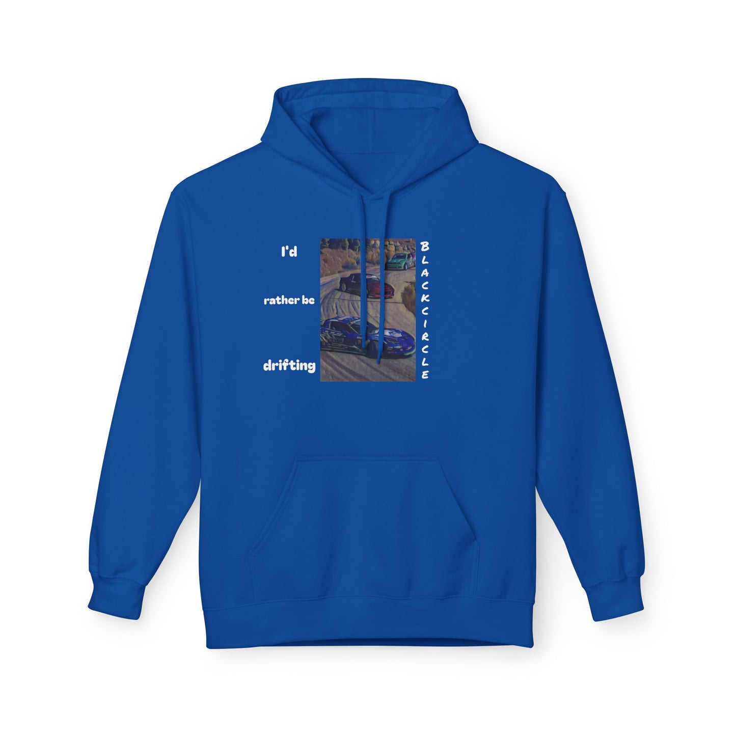 I'd rather be drifting Softstyle Fleece Hoodie