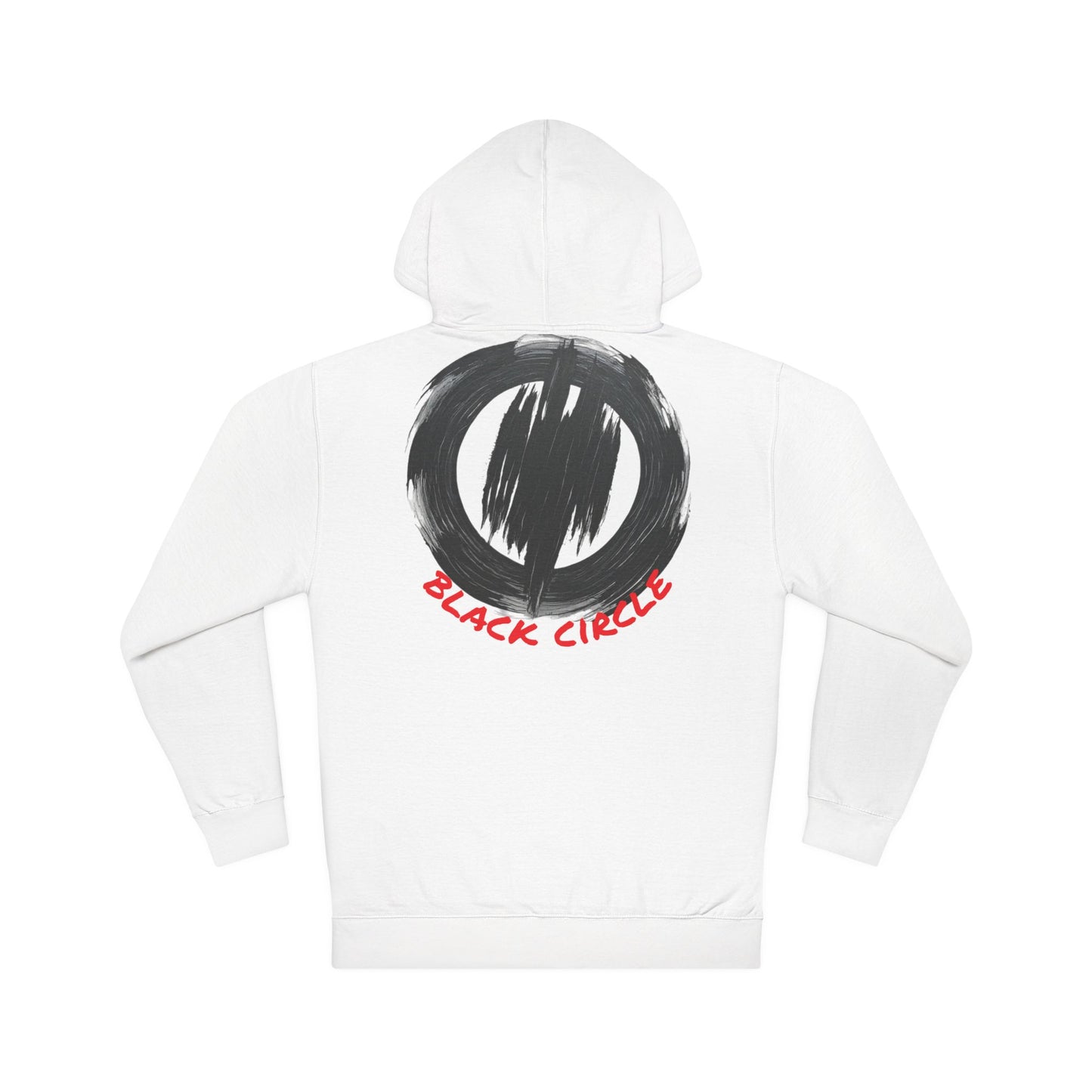 Black circle Hooded Sweatshirt