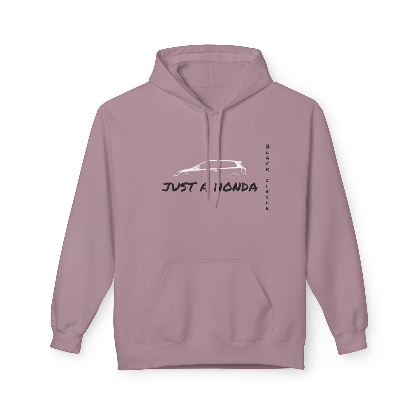 Just a Honda Unisex Fleece Hoodie - Perfect for Car Enthusiasts
