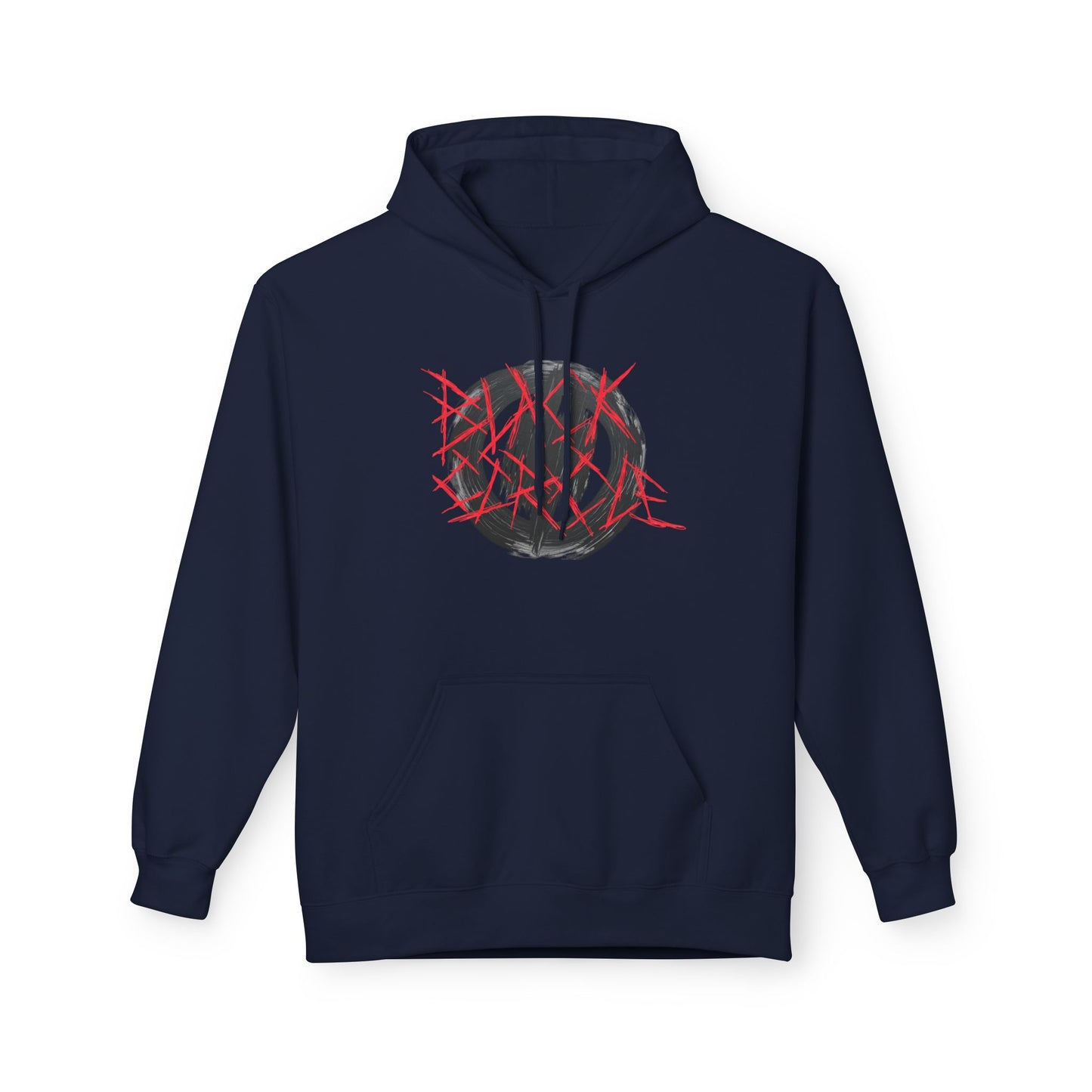 Circle Hoodie - Metal Core Style Black