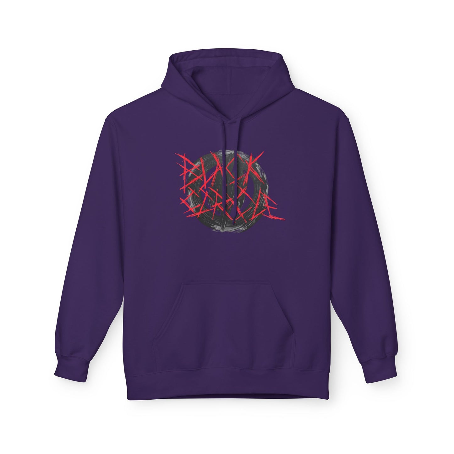 Circle Hoodie - Metal Core Style Black