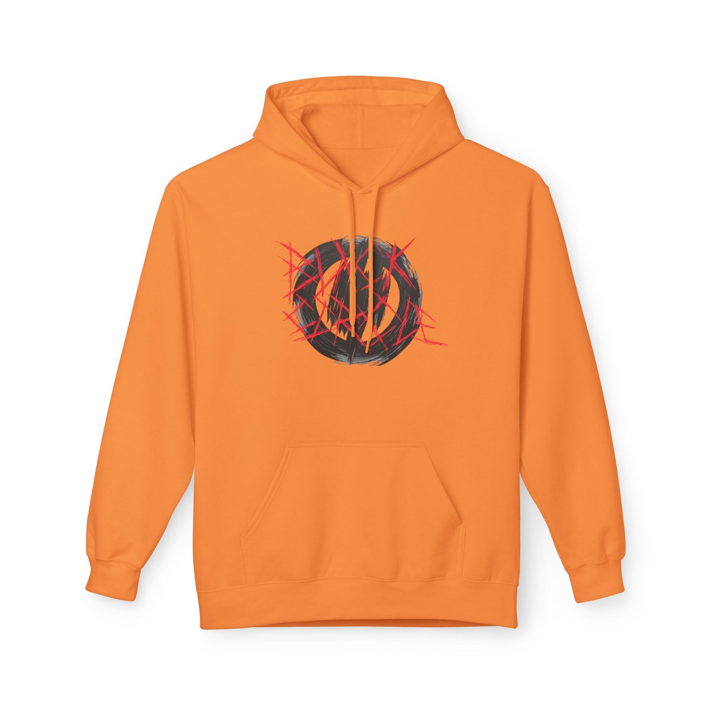 Circle Hoodie - Metal Core Style Black