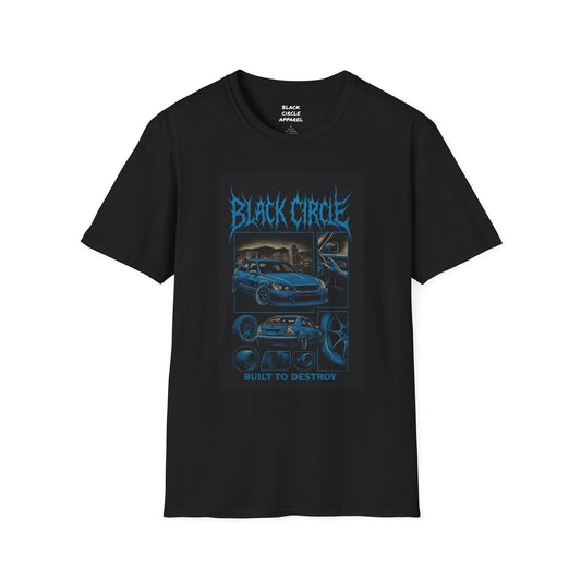 Black Circle Graphic T-Shirt