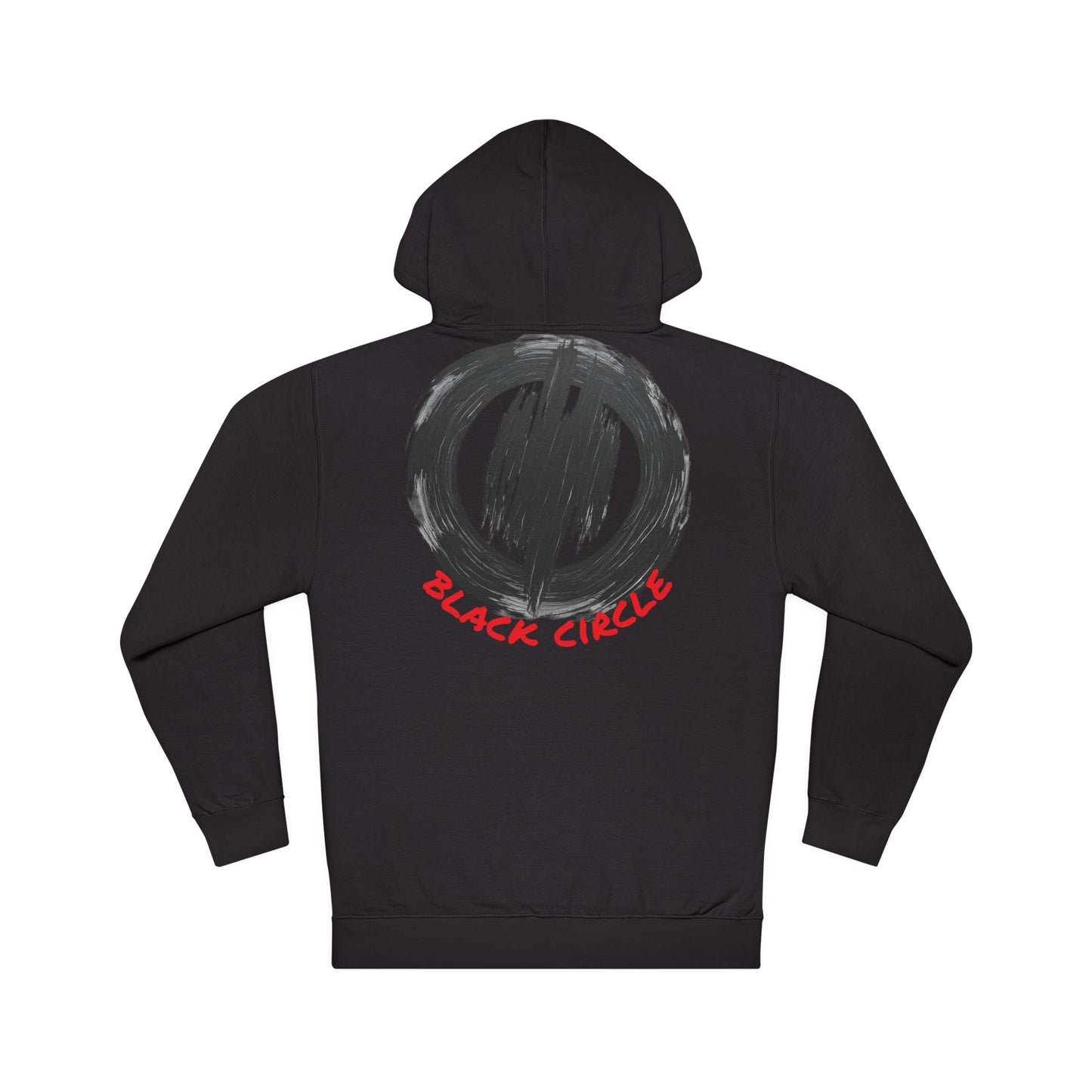 Black circle Hooded Sweatshirt
