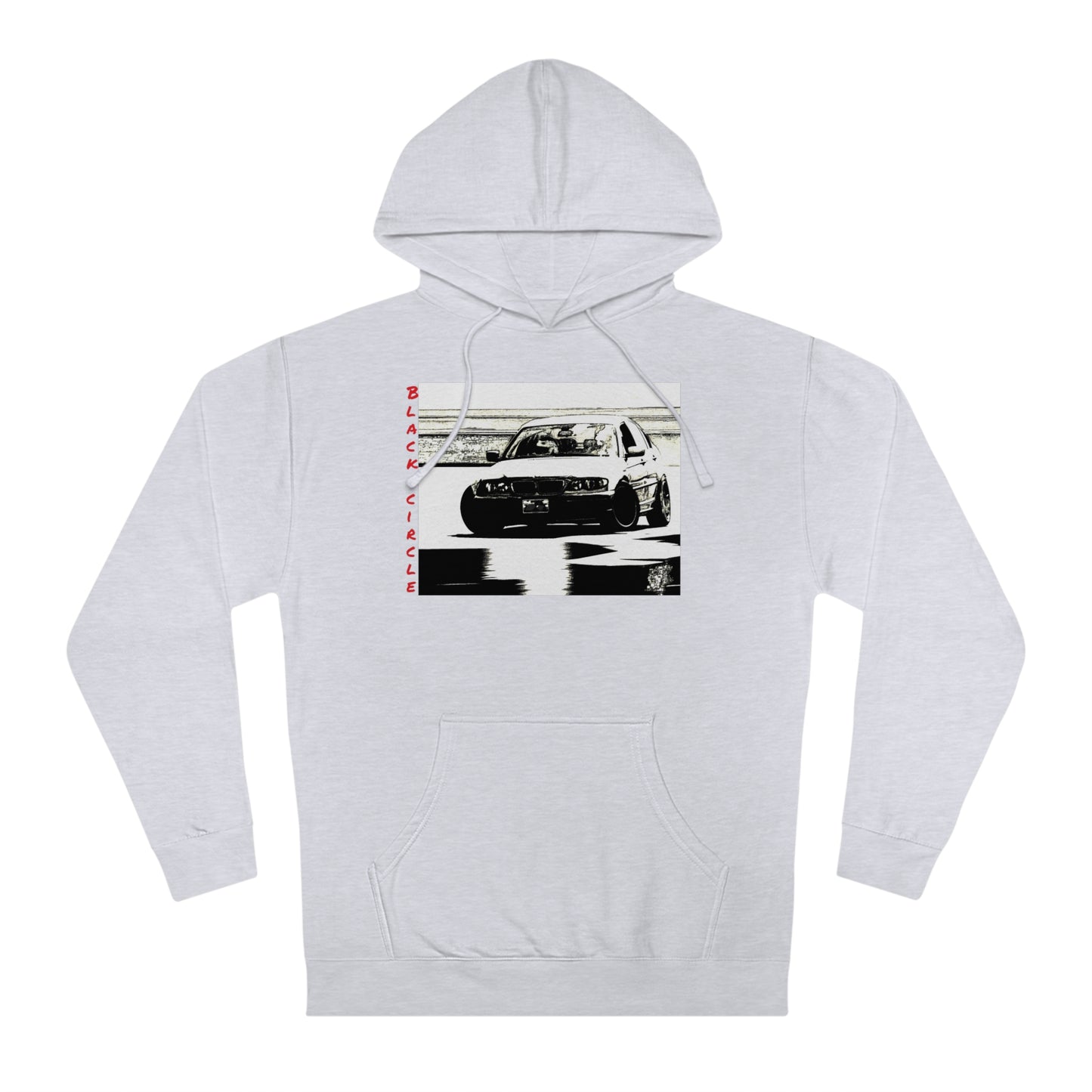 Built different black circle drift - hoodie