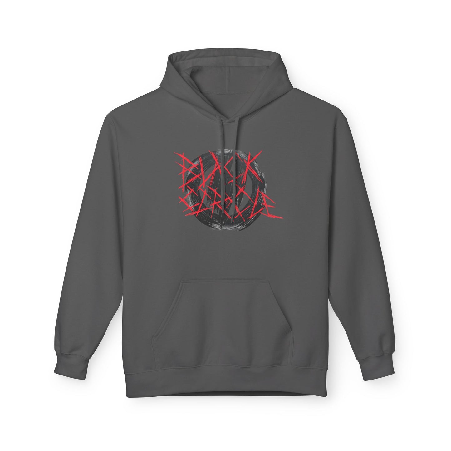 Circle Hoodie - Metal Core Style Black