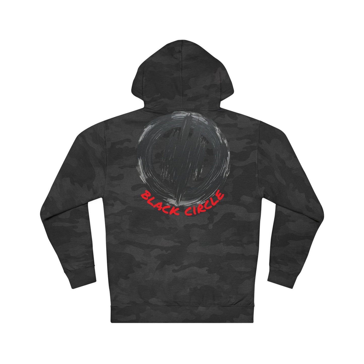 Black circle Hooded Sweatshirt