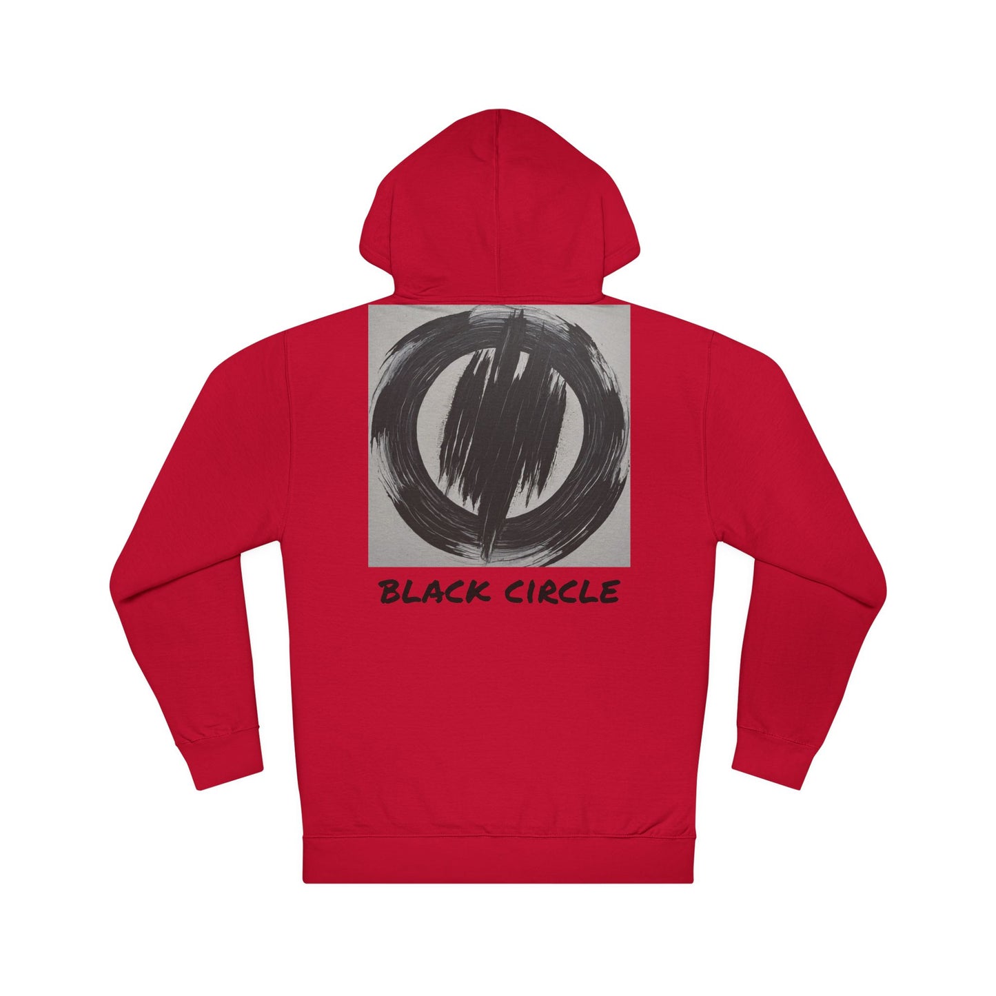 Black circle Hooded Sweatshirt