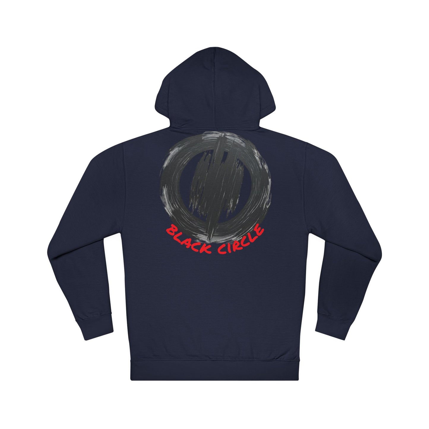Black circle Hooded Sweatshirt