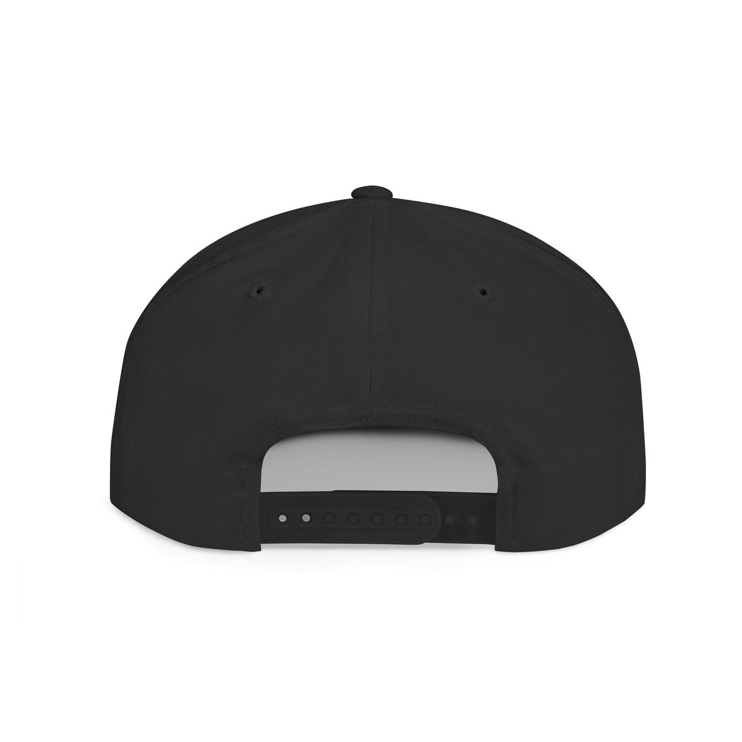 Snapback Hat - Black Circle Original Design