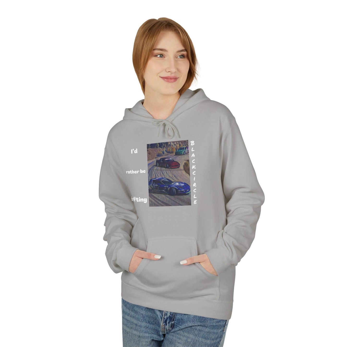 I'd rather be drifting Softstyle Fleece Hoodie