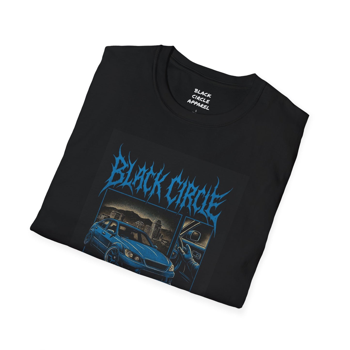 Black Circle Graphic T-Shirt