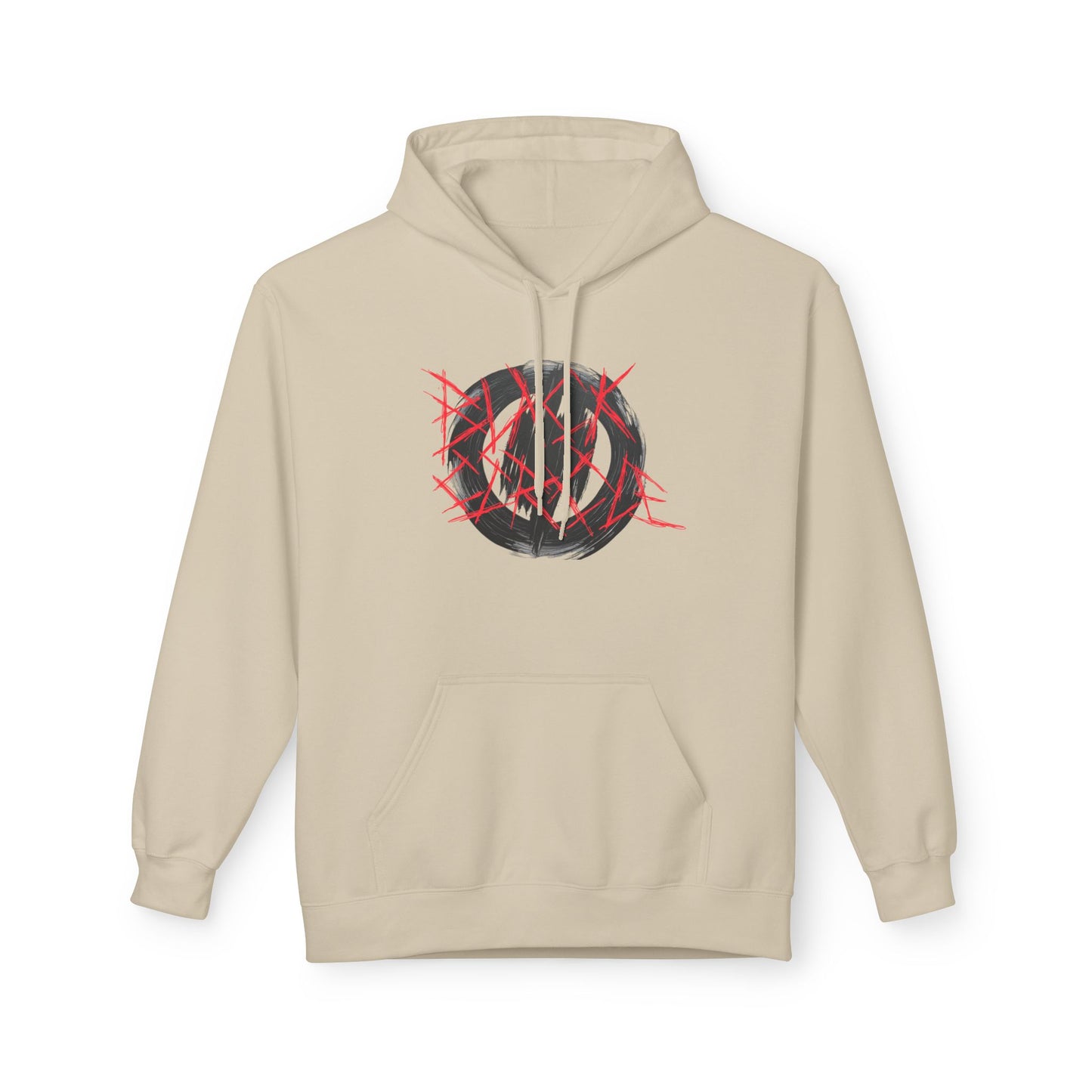 Circle Hoodie - Metal Core Style Black