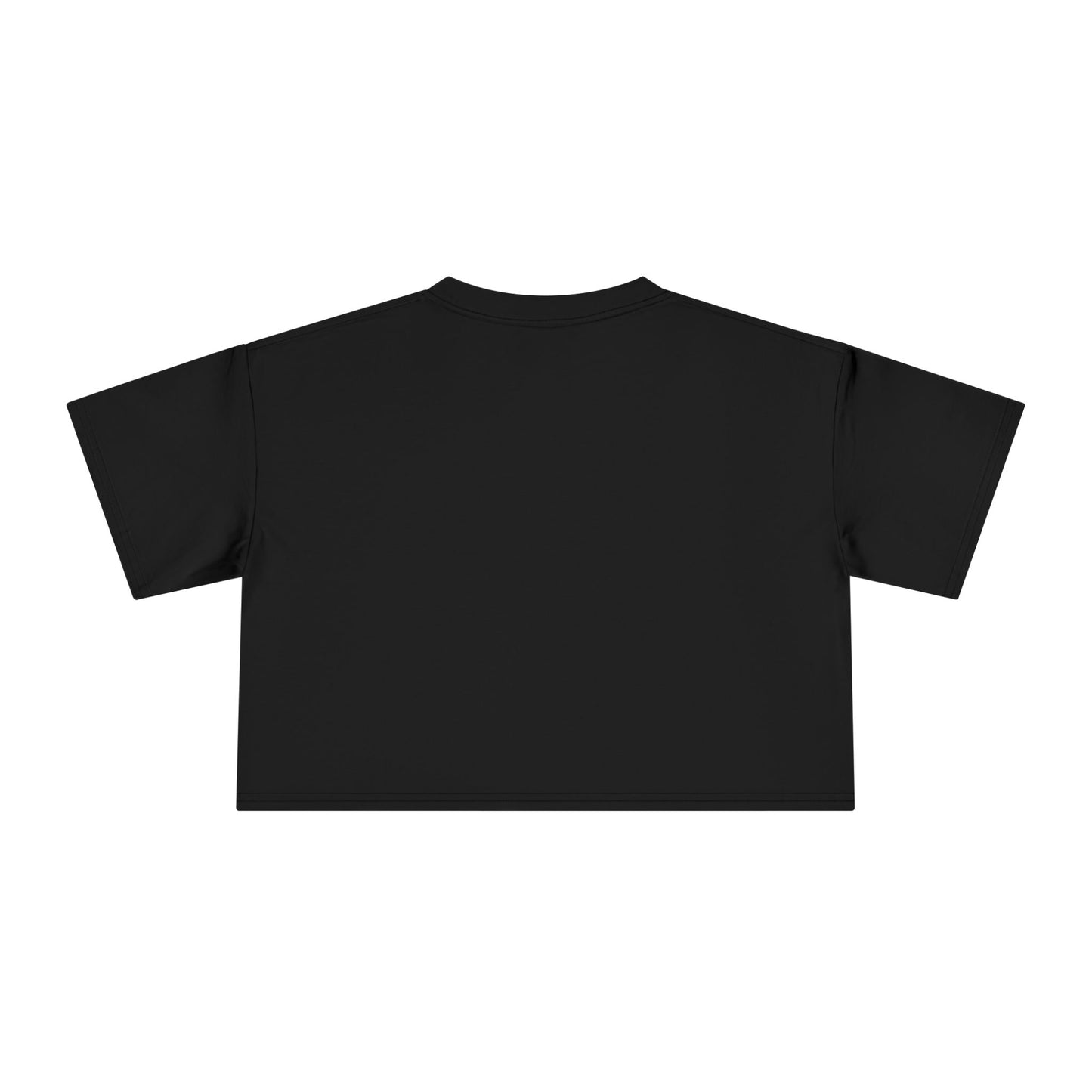 Black Circle Crop Tee T-Shirt for Women