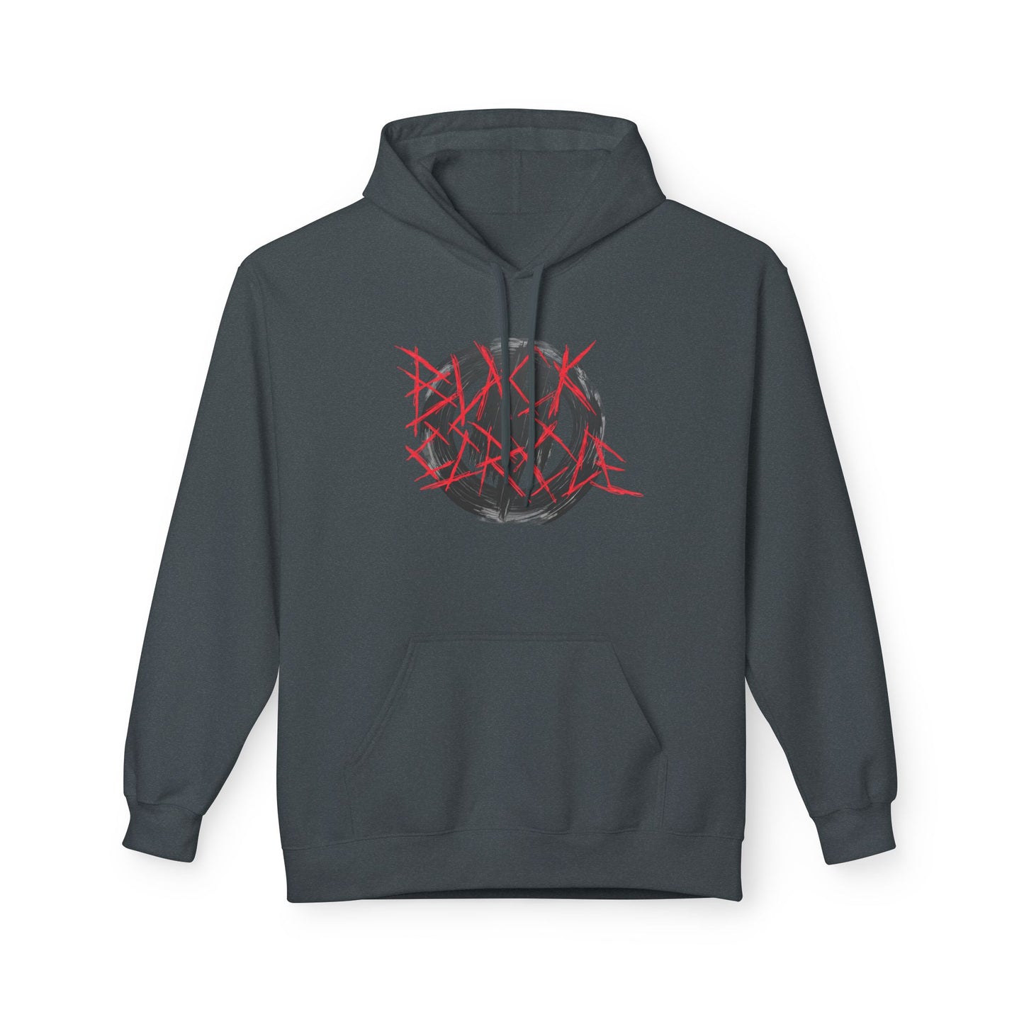 Circle Hoodie - Metal Core Style Black